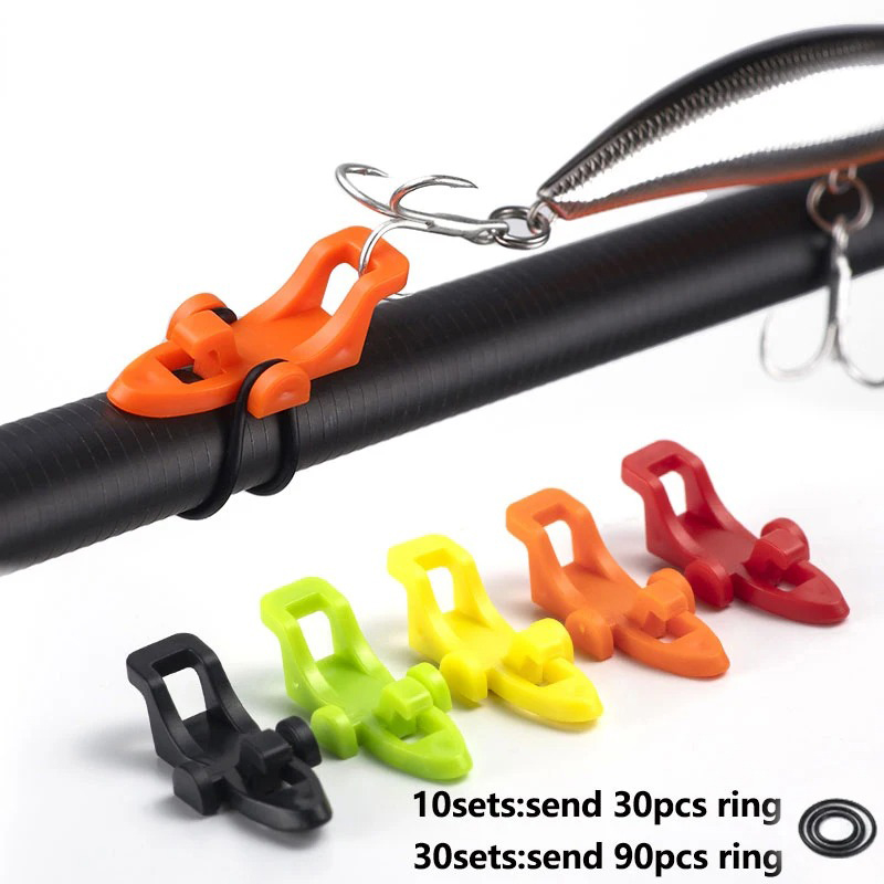 Fishing Hook Box - 1-10pcs 낚싯대 폴 훅 키퍼 루어