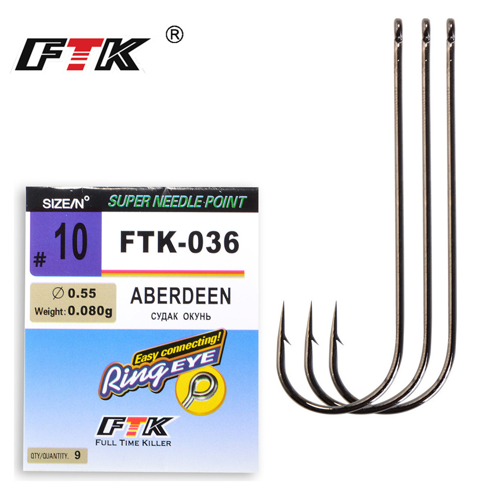 Fishing Hook Offset - FTK 클래식 ABERDEEN 일본산 바다 낚시
