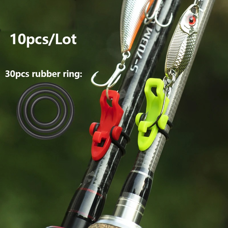 1-10pcs 낚싯대 폴 훅 키퍼 루어 베이트 홀더 루 - Fishing Hook Box 리뷰 및 가격