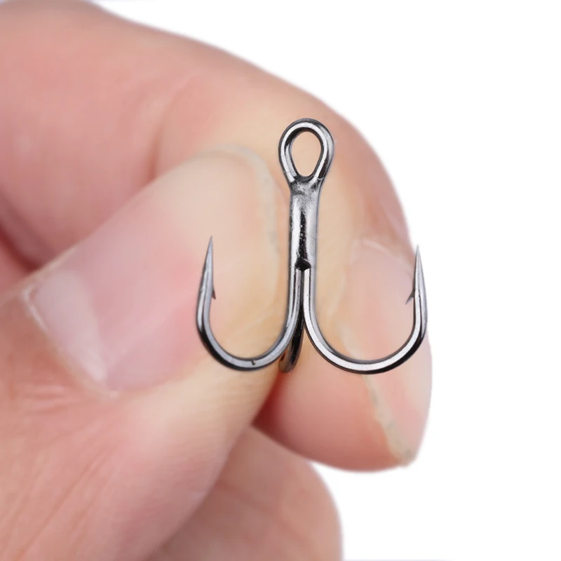 새로운 10개 3x 강력한 슈퍼 샤프 라운드 트레블 후 - Fishing Hook Offset 리뷰 및 가격