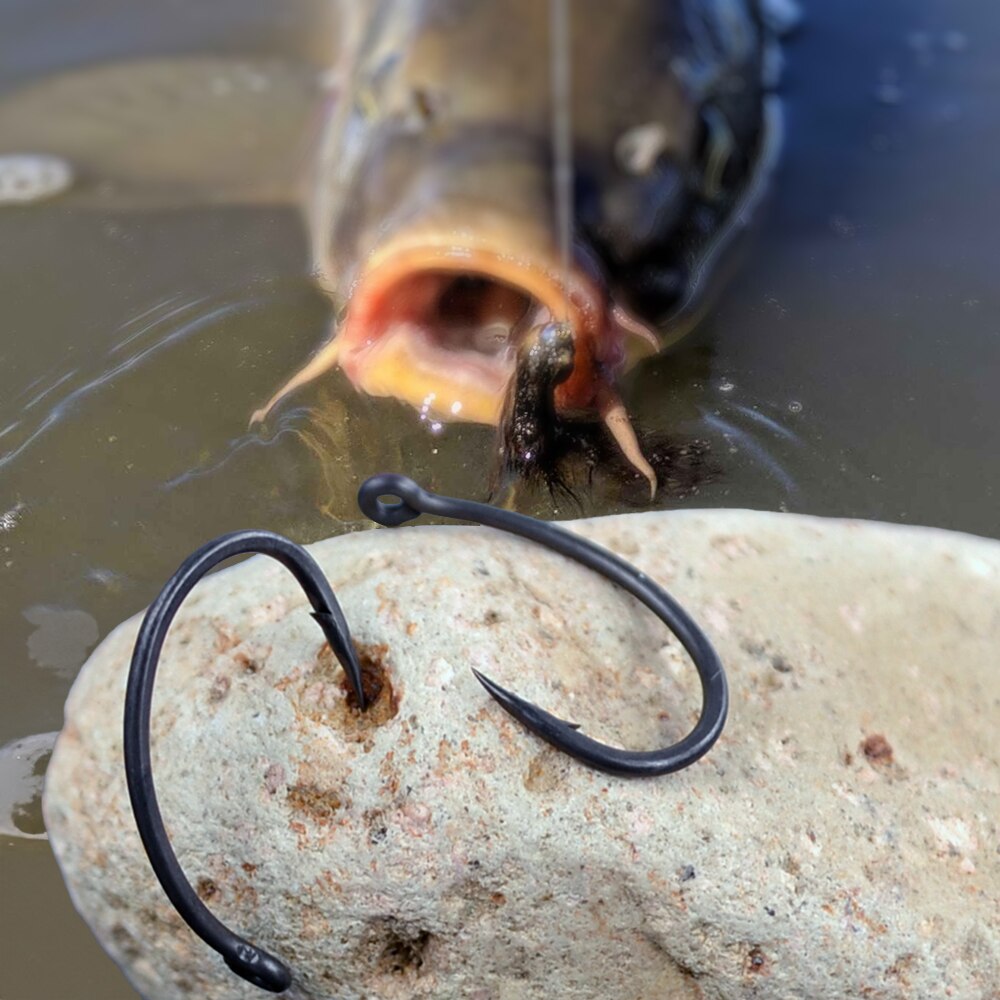 Hirisi 잉어 낚시 후크, PTFE 코팅, 고탄소강 - Fishing Hook Offset 리뷰 및 가격