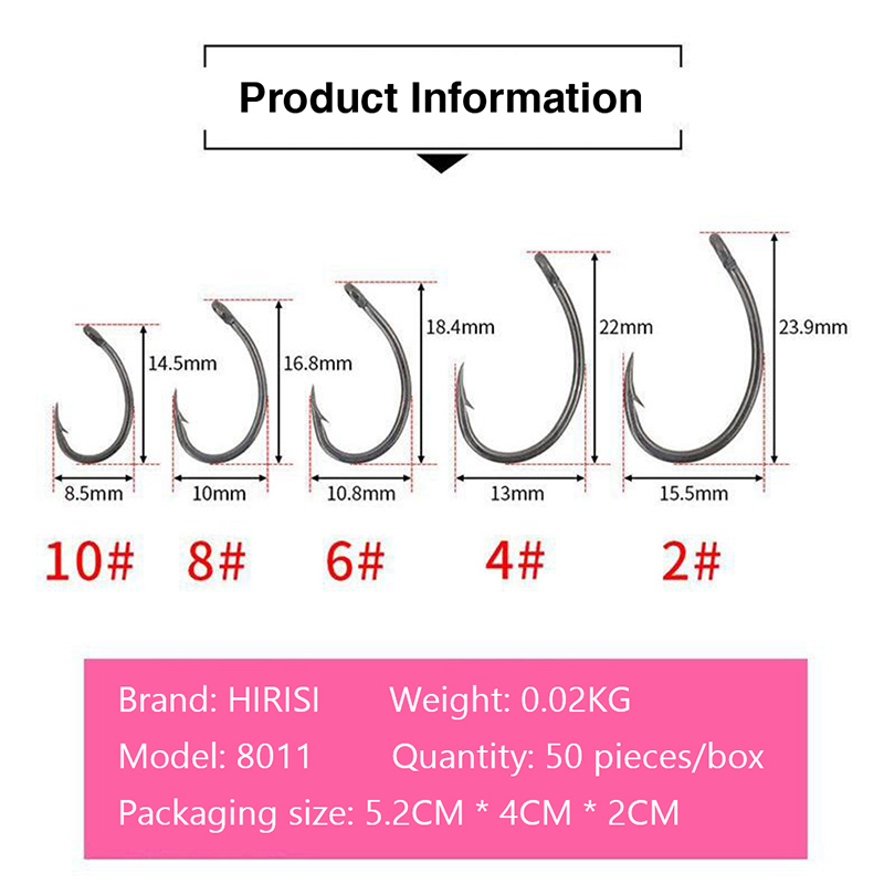 뉴 히리시 50개입 박스형 바늘 미늘가 있는 다양한 종 - Fishing Hook Box 리뷰 및 가격